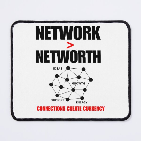 Item preview, Network > Networth Connections Create Currency T-Shirt designed and sold by rebuZZ-Apparels-The Minimalistic Buzz.