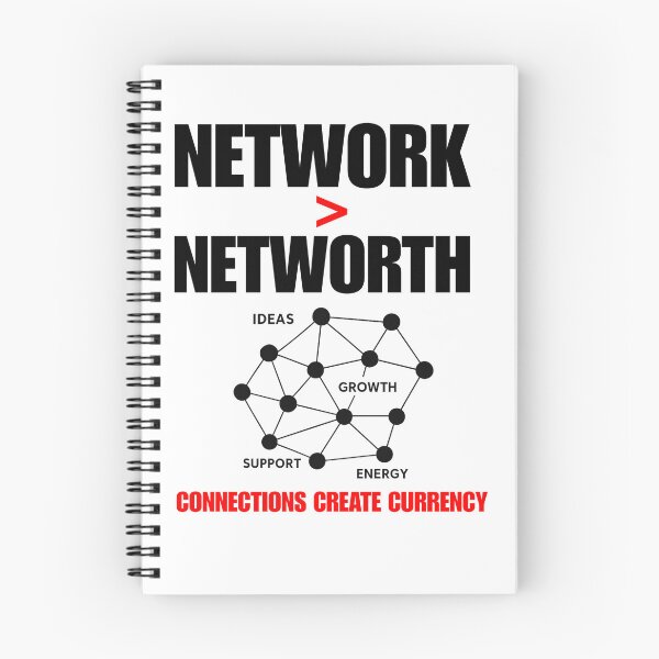 Item preview, Network > Networth Connections Create Currency T-Shirt designed and sold by rebuZZ-Apparels-The Minimalistic Buzz.