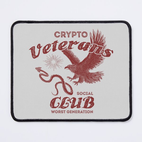 Item preview, eagle and snake - crypto veterans social club designed and sold by hayrpictures.