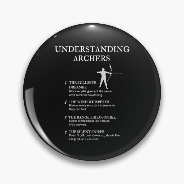 Item preview, Understanding Archers – Funny Archery Life Definitions – Black designed and sold by PsyFlow35.