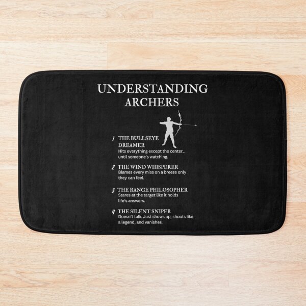 Item preview, Understanding Archers – Funny Archery Life Definitions – Black designed and sold by PsyFlow35.