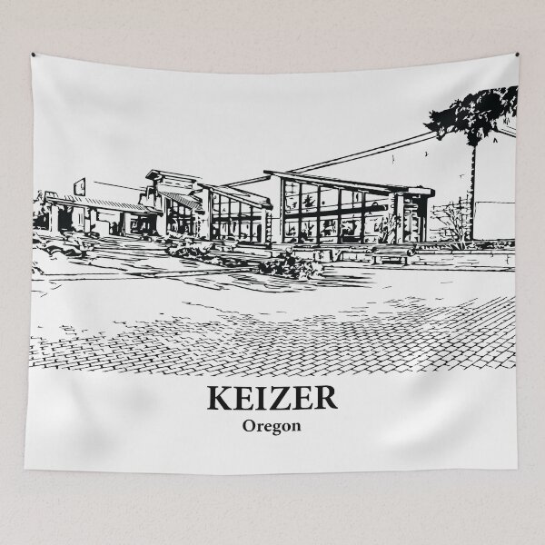 Item preview, Keizer - Oregon designed and sold by Lakeric Cityscapes.