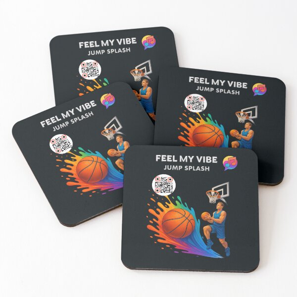 Item preview, Feel My Vibe - Jump Splash designed and sold by NeoFineFrame.