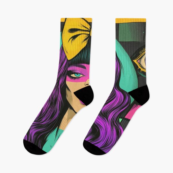 Item preview, Colorful woman graphic art designed and sold by anytka.