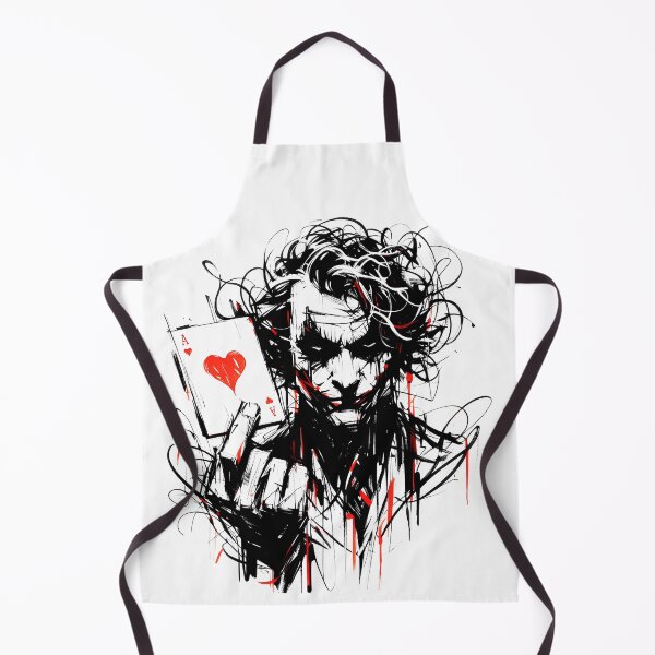 Item preview, Stylized Dark Joker Face - Ace of Cups Symbolism designed and sold by H Jonas.