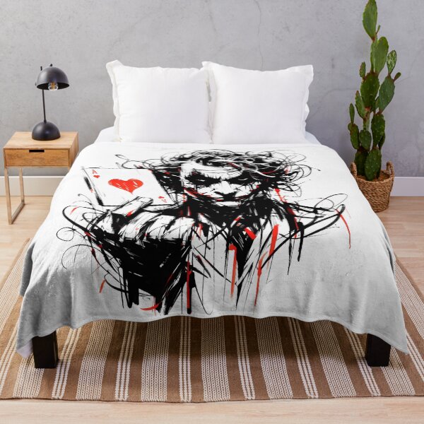 Item preview, Stylized Dark Joker Face - Ace of Cups Symbolism designed and sold by H Jonas.