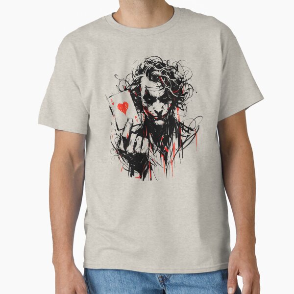 Item preview, Stylized Dark Joker Face - Ace of Cups Symbolism designed and sold by H Jonas.
