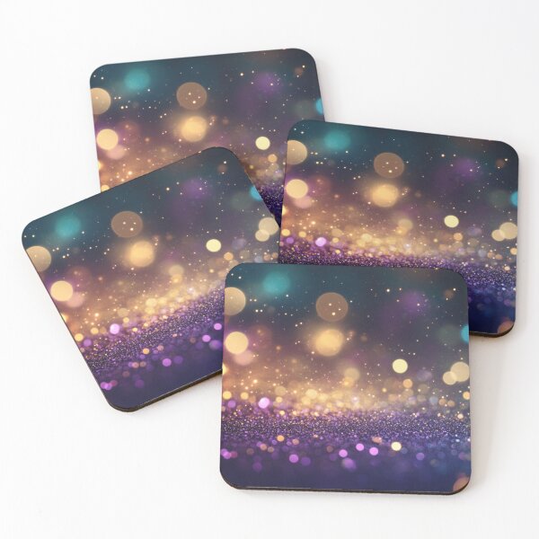 Item preview, Festive colorful bokeh lights designed and sold by anytka.
