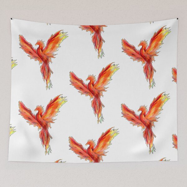 Item preview, rising phoenix vibrant designed and sold by Ashley’sAnimalz.