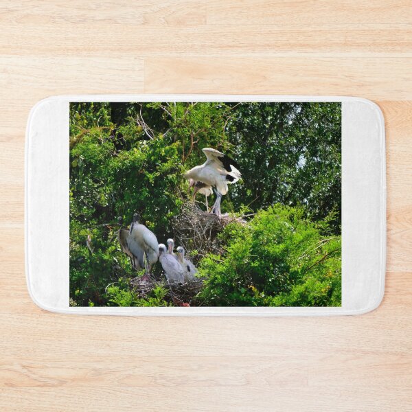 Item preview, Distant Wood Stork Rookery  designed and sold by MercerImages.