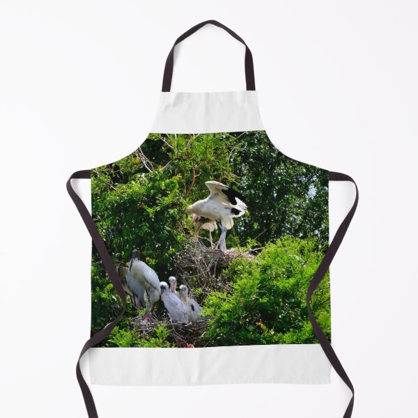 Item preview, Distant Wood Stork Rookery designed and sold by MercerImages.