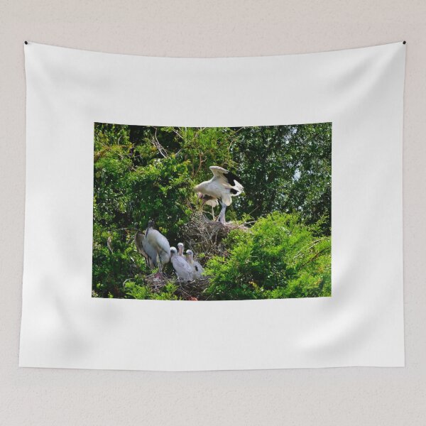Item preview, Distant Wood Stork Rookery  designed and sold by MercerImages.