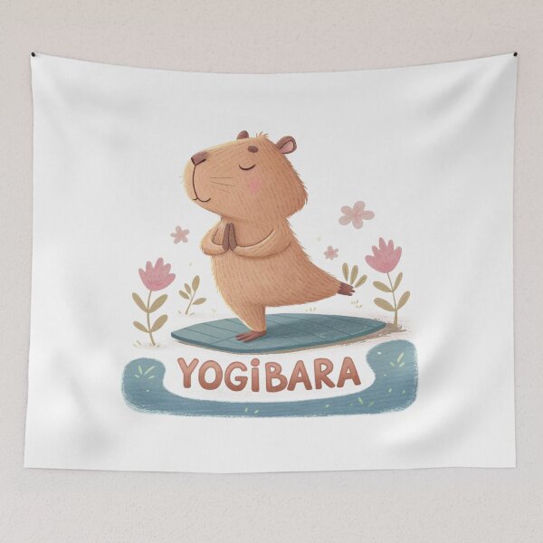 Item preview, Yogibara – the zen master of the animal kingdom! designed and sold by SibMa.