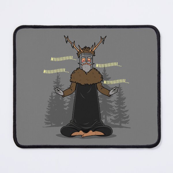 Item preview, Funny Knight Practicing Yoga Retro Movie Cartoon designed and sold by BoggsNicolasArt.