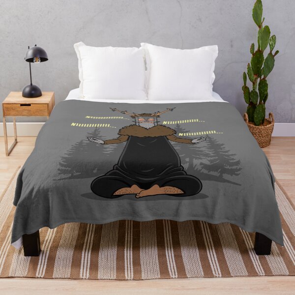 Item preview, Funny Knight Practicing Yoga Retro Movie Cartoon designed and sold by BoggsNicolasArt.