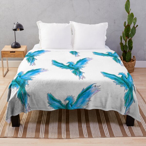 Item preview, rising phoenix blue designed and sold by Ashley’sAnimalz.
