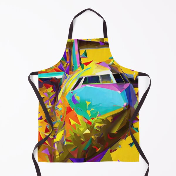 Item preview, Multicolored airplane and yellow background designed and sold by RAISC.