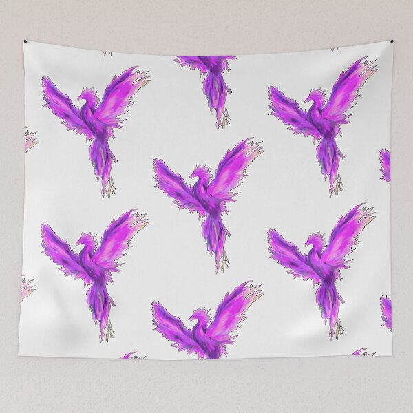 Item preview, rising phoenix purple designed and sold by Ashley’sAnimalz.