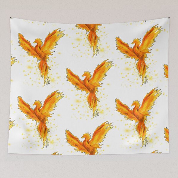 Item preview, rising phoenix yellow designed and sold by Ashley’sAnimalz.