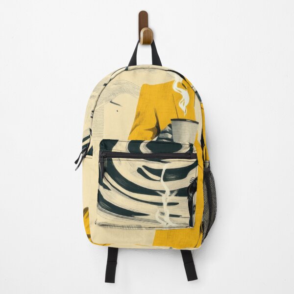 Item preview, Man in yellow suit with coffee designed and sold by anytka.