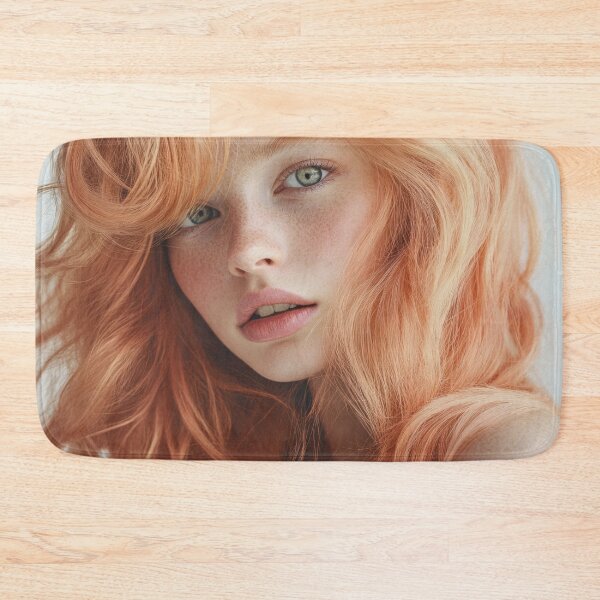 Item preview, Model with orange hair designed and sold by anytka.