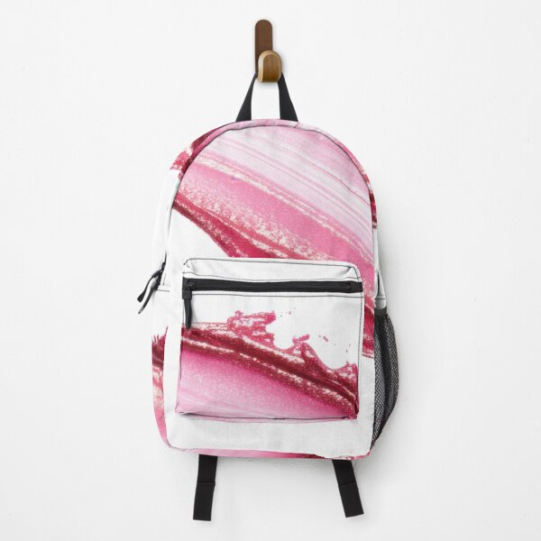 Item preview, Pink lipstick swatch on canvas designed and sold by anytka.