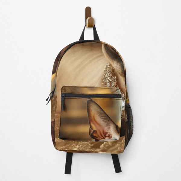Item preview, Sphynx cat on a chic bedspread designed and sold by anytka.