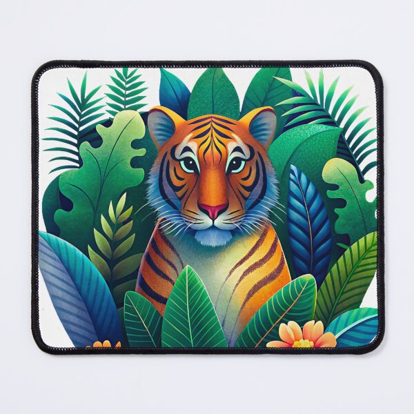 Item preview, Wild & Free – Tropical Tiger designed and sold by SibMa.