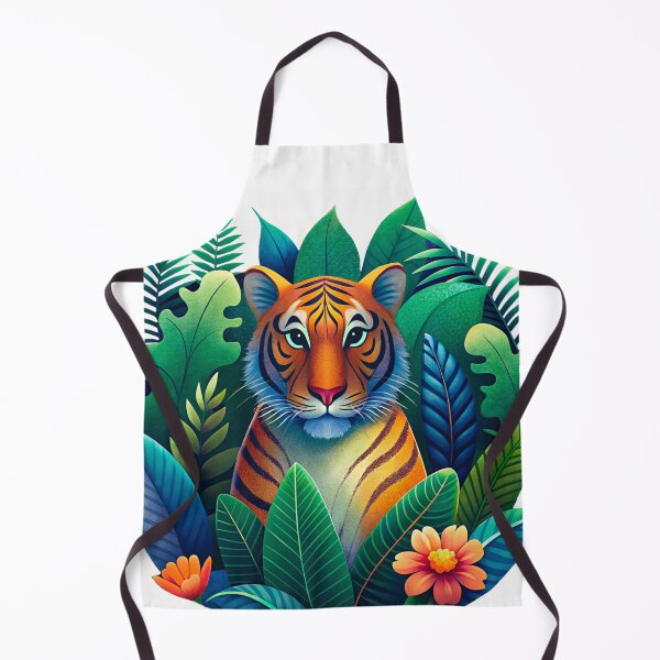 Item preview, Wild & Free – Tropical Tiger designed and sold by SibMa.