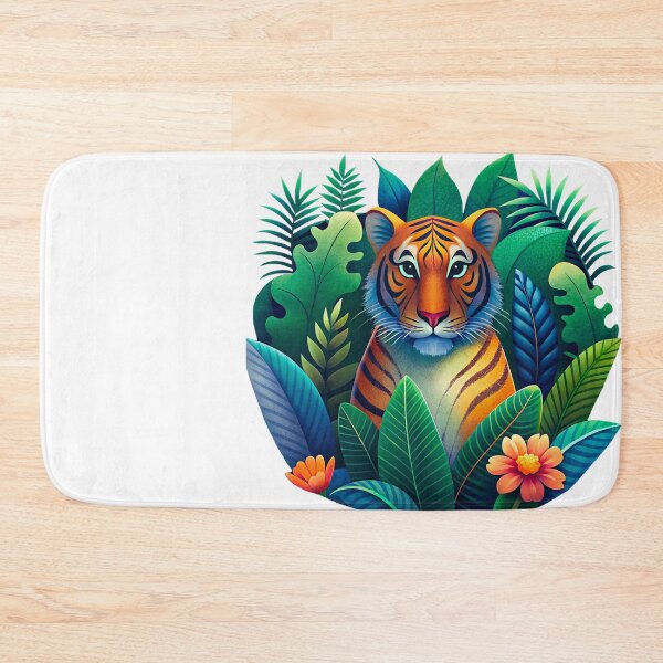 Item preview, Wild & Free – Tropical Tiger designed and sold by SibMa.
