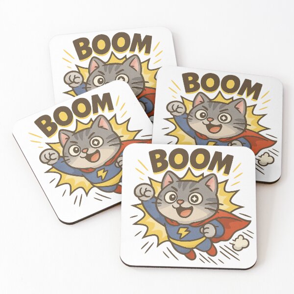 Item preview, Super Cat Boom! designed and sold by 奇0904.