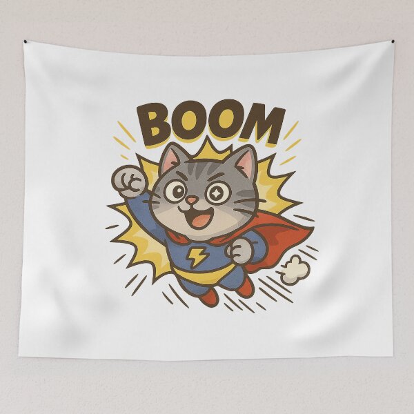 Item preview, Super Cat Boom! designed and sold by 奇0904.