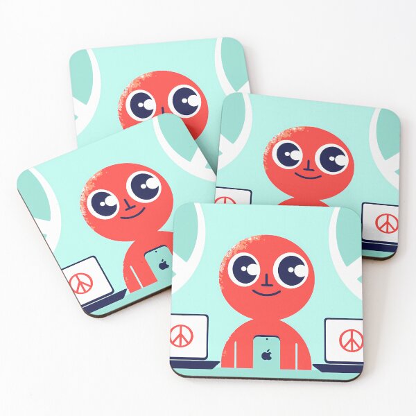 Item preview, Cartoon Peace City Landscapes Colorful Animals Wild designed and sold by ART ATTACK ZONE.