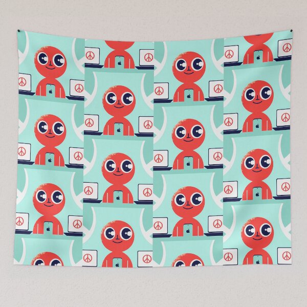 Item preview, Cartoon Peace City Landscapes Colorful Animals Wild designed and sold by ART ATTACK ZONE.
