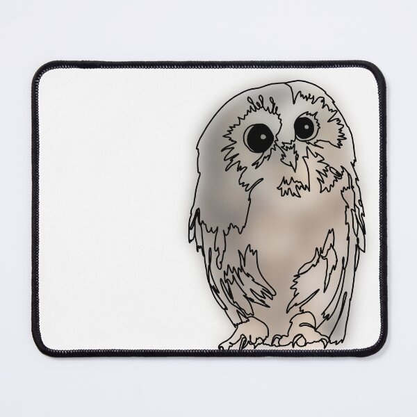 Item preview, Cute and Curious shy owl ghost designed and sold by Ashley’sAnimalz.