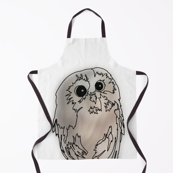 Item preview, Cute and Curious shy owl ghost designed and sold by Ashley’sAnimalz.