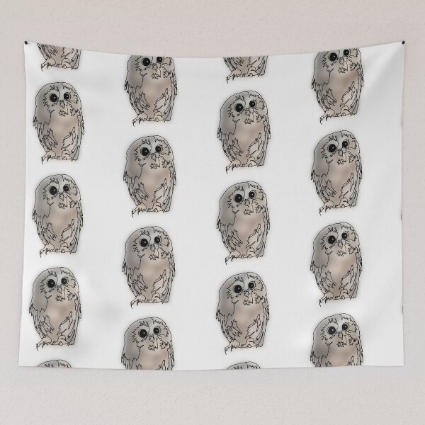 Item preview, Cute and Curious shy owl ghost designed and sold by Ashley’sAnimalz.