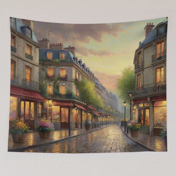 Item preview, Pastel Spring on Parisian Pavement designed and sold by BlareBlare.