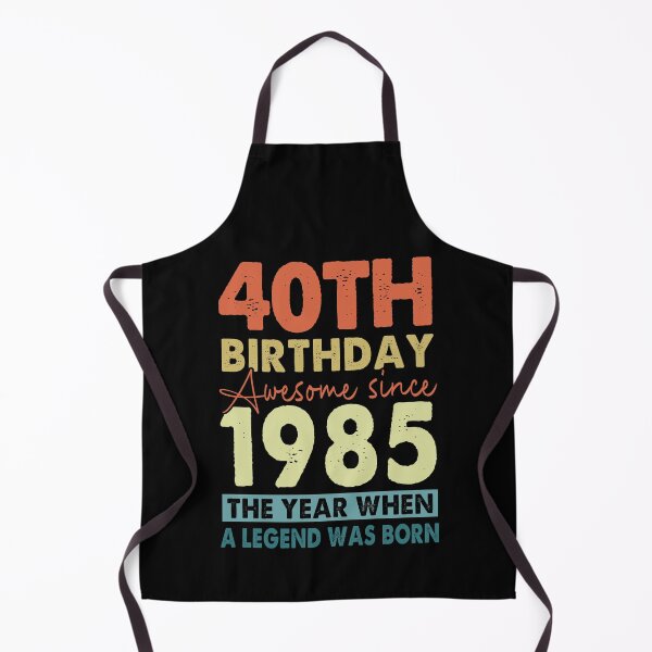 Item preview, 40 Years Old Gifts Vintage 1985 Limited Edition 40th Birthday designed and sold by FernaRoje.