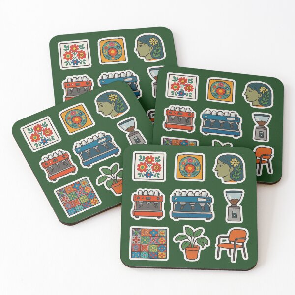Item preview, Eclectic Cafe and Folk Art Collection designed and sold by zzz888.