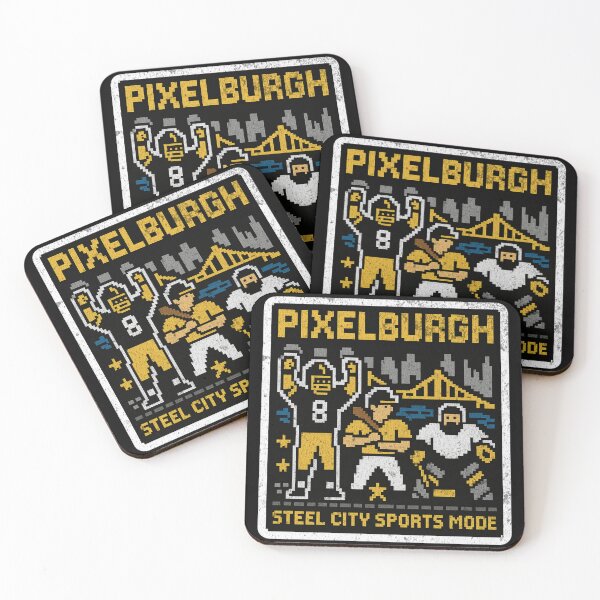 Item preview, Pixelburgh - Steel City Sports Mode in 8-Bit designed and sold by AandZNoveltee.