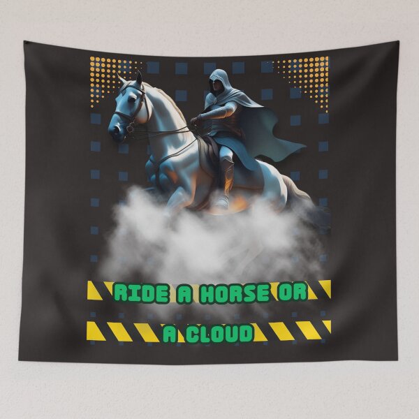 Item preview, Ride a horse or a cloud designed and sold by 4Dart.