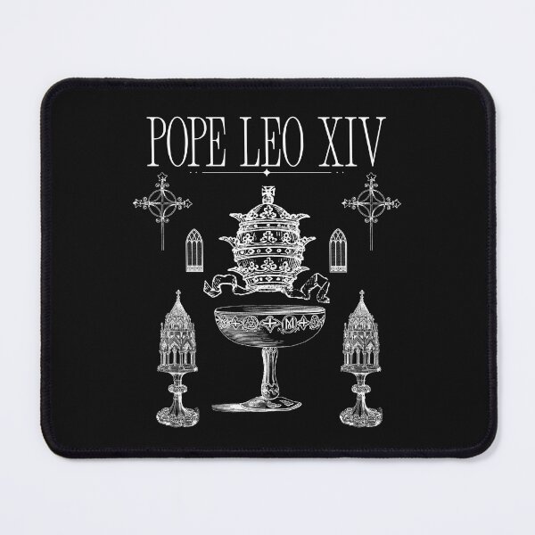 Item preview, Pope Leo XIV 1st American Pope Religious Icons Design designed and sold by EarthArtDesigns.