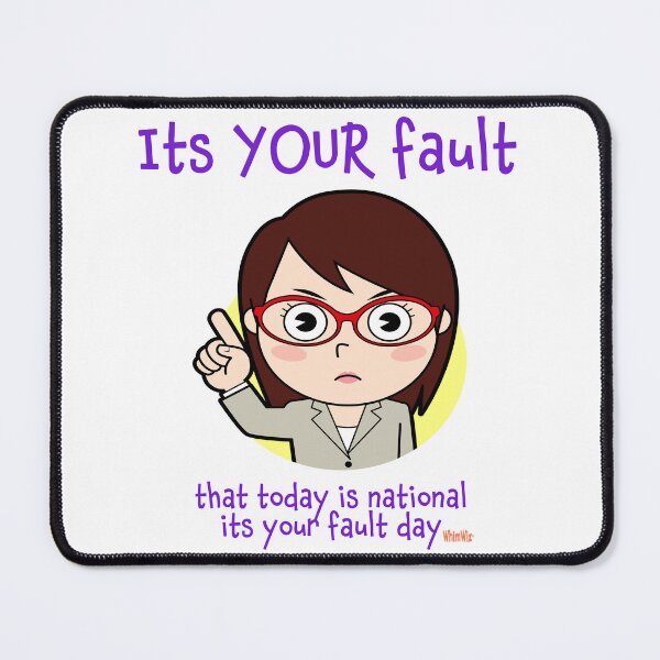 Item preview, Its Your Fault Friday the 13th designed and sold by WhimWiz.
