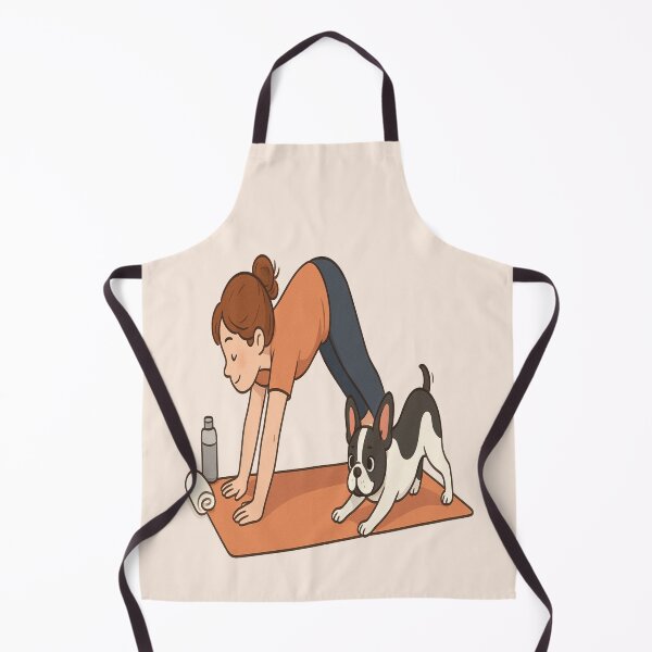 Item preview, Downward Dog Duo: Cute Frenchton & Yogi Parent Bond designed and sold by Globalcitytees.