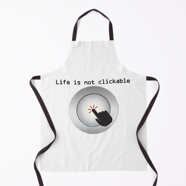 Item preview, Life is not clickable - Inspire Quotes designed and sold by WhimWiz.
