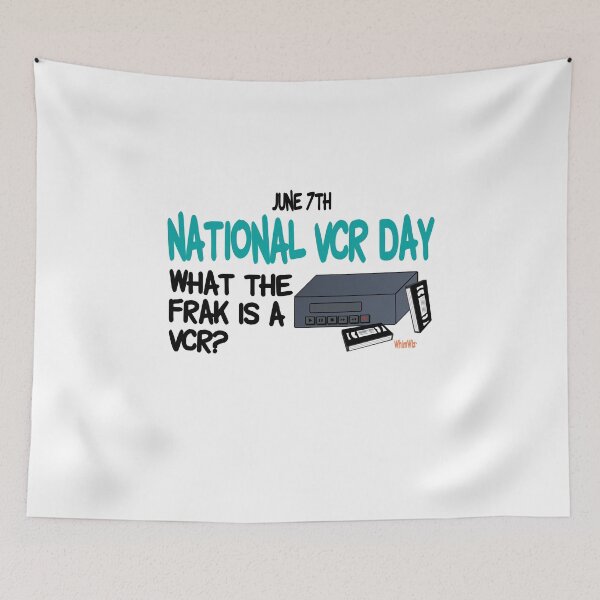 Item preview, What the Frack VCR - National Holiday designed and sold by WhimWiz.