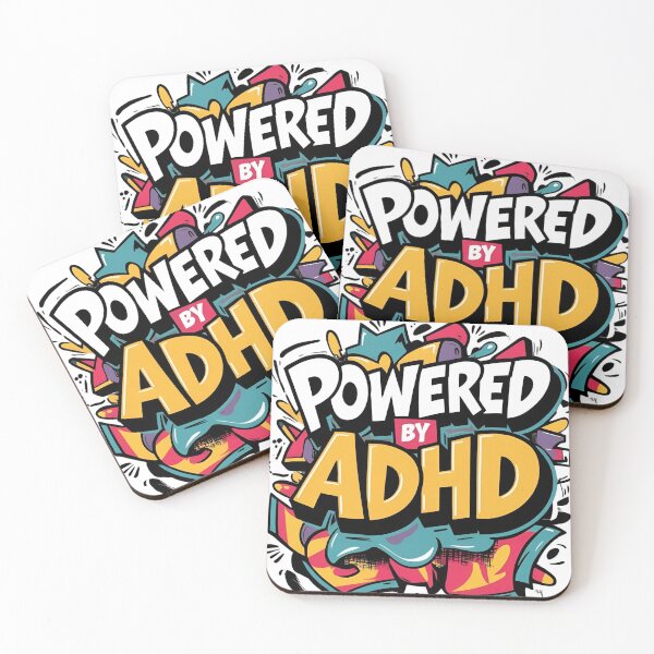 Item preview, Powered by adhd designed and sold by whatthefoxsays.