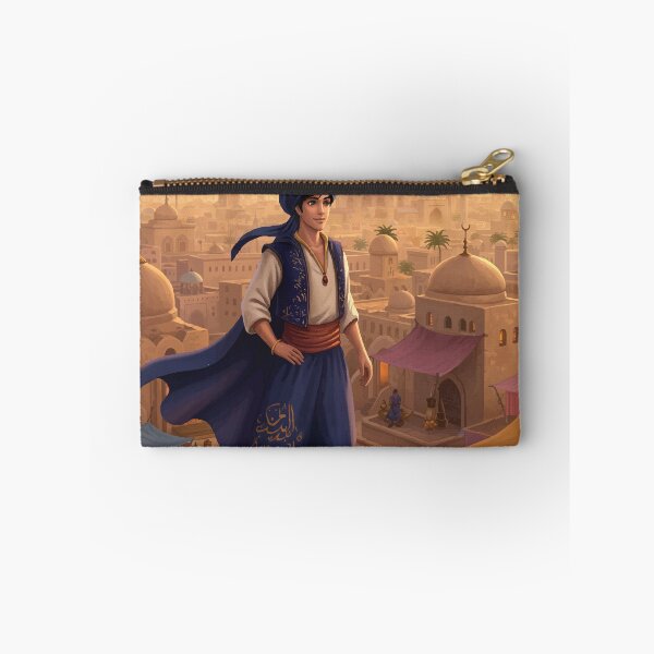 Item preview, Arabian Night Hero Standing Over Desert Bazaar at Sunset designed and sold by -DEEWOLF-.