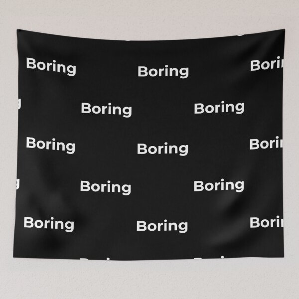 Item preview, Boring  designed and sold by CapriCreatives.